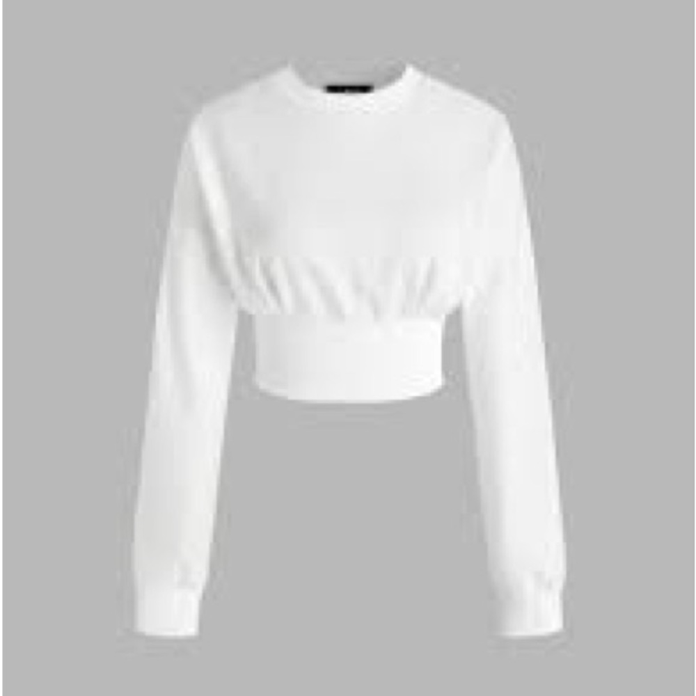 Cider whit crop Sweater